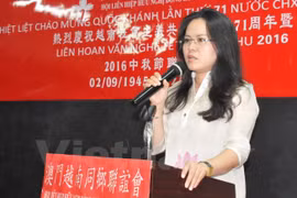 Comunidad de vietnamitas en Macao celebra el Día de Independencia