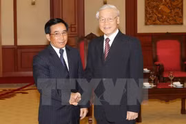 Patentiza Vietnam fuerte apoyo al proceso de renovación de Laos