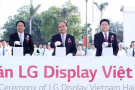 Arranca en ciudad vietnamita construcción de fábrica de pantallas OLED de LG