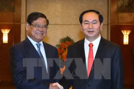 Presidente vietnamita recibe a vicepremier camboyano