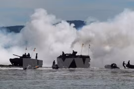 Inauguran en Brunei primera maniobra de seguridad marítima de ADMM+