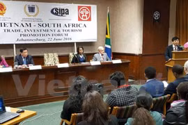 Efectúan foro de promoción comercial y turística Vietnam-Sudáfrica