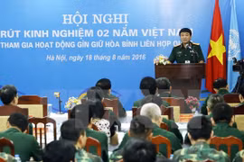 Activa participación de Vietnam en las actividades en mantenimiento de la paz