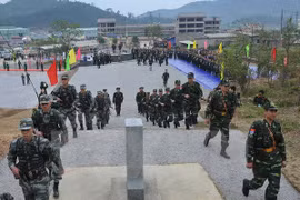 Robustecen lazos de amistad entre guardafronteras vietnamitas y chinos