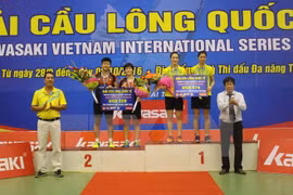 Vietnam logra tres medallas de oro en torneo internacional de bádminton