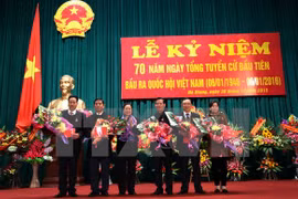 Localidades vietnamitas conmemoran 70 años de las primeras elecciones generales