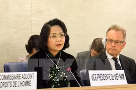 Vicepresidenta de Vietnam interviene en Consejo de Derechos Humanos en Suiza