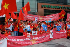 Marcha pacífica en Seúl contra actos ilegales de China en Mar del Este