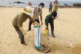 Asisten a pescadores en zona afectada por muerte masiva de peces