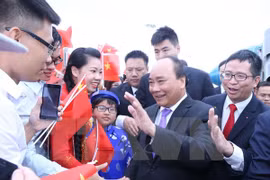 Premier asiste a apertura de zona de exposición vietnamita en CAEXPO 2016