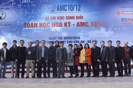 Estudiantes vietnamitas compiten en concurso de matemática de EE.UU.
