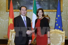 Presidente de Vietnam sugiere aprobación por Italia del TLC con UE 