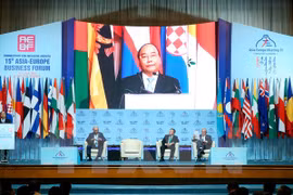 Premier vietnamita llama a respaldar a Pymes en Foro Empresarial Asia- Europa
