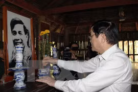 Presidente vietnamita visita Tay Ninh en primer día del Año de Mono