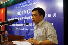 Nuevos sistemas de hitos fronterizos Vietnam-Laos