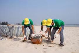 Lanzan en Vietnam campaña para mejorar conciencia pública sobre limpieza del mar
