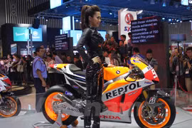 Por primera vez se efectúan exhibición de motos de Vietnam