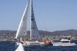 Da Nang ultima preparativos de la vuelta de vela Clipper Race