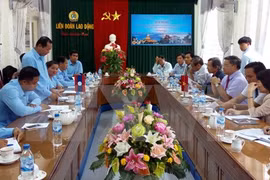 Provincias de Vietnam y Laos incrementan cooperación sindical