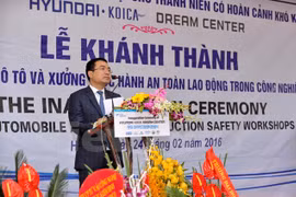Inauguran en Hanoi centro de formación profesional con apoyo sudcoreano