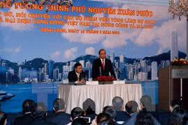 Premier vietnamita continúa actividades en Hong Kong
