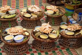 Pastel de jengibre, ofrenda indispensable de los Cham a los antepasados