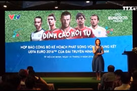 Televisión vietnamita transmitirá todos los partidos de la Eurocopa 2016