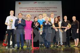 Programa artístico marca vigésimo aniversario de la amistad Vietnam -Irlanda