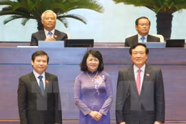 Reelegidos vicepresidenta y otros altos funcionarios de Vietnam