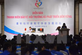 Jóvenes vietnamitas y chinos juntan manos por medioambiente