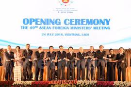 Inauguran Conferencia 49 de Cancilleres de ASEAN en Laos