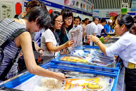 Abierta feria internacional de productos acuícolas en Ciudad Ho Chi Minh