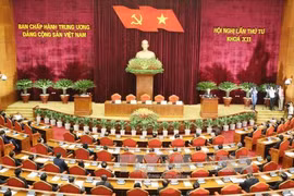 Clausuran cuarto pleno de Comité Central de Partido Comunista de Vietnam