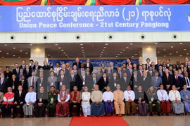 La conferencia de paz nacional se cierra en Myanmar