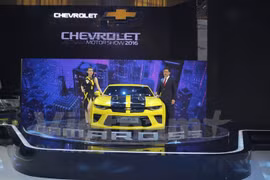 En Hanoi exposición automovilística de Vietnam