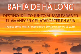 Bahía de Ha Long: Destino idílico junto al mar para ver el amanecer y el atardecer