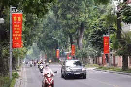 Calles de Hanoi se visten de colores en saludo al Día de la Liberación de la capital