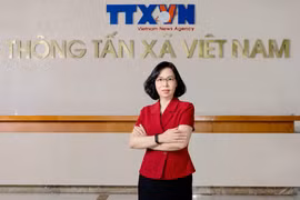 La nueva directora general de la VNA, Vu Viet Trang (Foto: VNA)