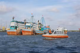 La guardia costera de la provincia de Ba Ria-Vung Tau 