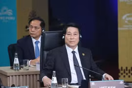 El presidente de Vietnam, Luong Cuong, asiste a la Semana de Alto Nivel del Foro de Cooperación Económica Asia-Pacífico (APEC) 2024 en Lima, Perú (Fuente: VNA)