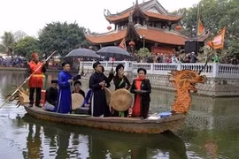 Una actuación de Quan ho. (Foto: VNA)