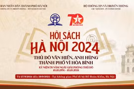 Póster de la Feria del Libro de Hanoi 2024. (Foto: Comité Organizador)