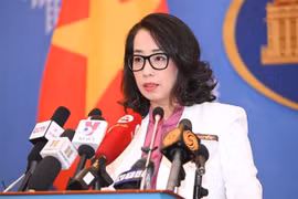La vocera de la Cancillería, Pham Thu Hang. (Foto: VNA)
