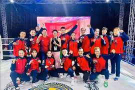 Vietnam gana dos medallas de oro en el Campeonato Mundial de Muay. (Foto: periódico Nguoi lao dong)