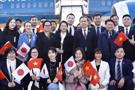 El presidente de la Asamblea Nacional, Tran Thanh Man, concluye su visita a Japón. (Foto: VNA)