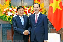 Presidente de Vietnam y primer ministro de Laos se entrevistan en Hanoi