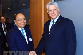 Premier de Vietnam cumple apretada agenda de trabajo en Nueva York