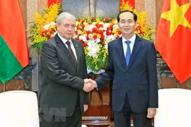 Presidente de Vietnam aplaude cooperación con Bielorrusia
