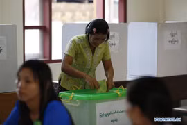 Myanmar celebra elecciones parlamentarias