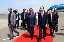 Presidente de Vietnam inicia visita estatal a Etiopía 